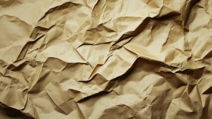 Poster - A close-up shot of a piece of brown paper with intricate texture and details