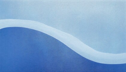 Leinwandbilder - textured abstract wave pattern in light and dark blue tones with fine curved lines for modern web design, print, or branding background