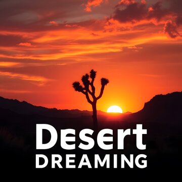 Desert dreaming adventure. Mountain graphics print artwork. Feel the sunset design. Cactus wild. Desert vibes t-shirt design. Desert dreaming text in bold t-shirt design
