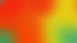 © Robbany Hossain - Vibrant abstract background with a gradient of orange yellow and green colors blended smoothly