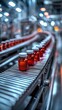© Enggal Pitoyo - Automated production line for medicine bottles