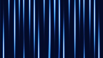 Poster - Glowing blue lines seamless loop 4k Animation with dark backdrop. Modern abstract shapes glowing, lines, repeating, background.