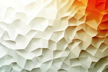 Poster - Abstract polygonal surface texture with gradient colors.