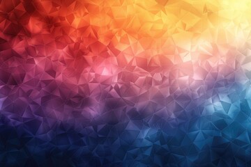 Fototapete - Abstract geometric design featuring vibrant color gradients.