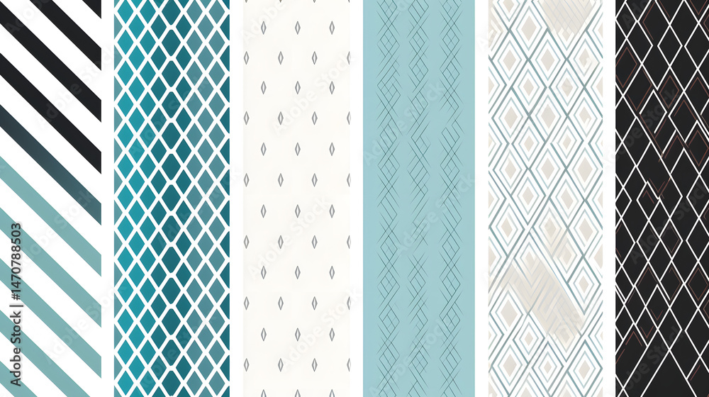 Collection of Seamless Vector Patterns for Versatile Design Projects ...