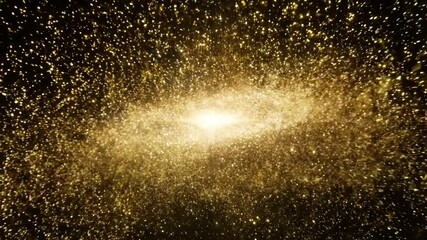 Wall Mural - galactic symphony: an eye-catching cosmic scene unveils a breathtaking view of a vibrant galaxy, its