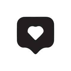 Poster - speech bubble icon with thin stroke.Chat glyph icon. Message icon set. Speech bubble sign. vector  illustration eps 10.