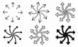 © Rustanto - Collection of versatile arrow icons in various styles and directions. Isolated white background.