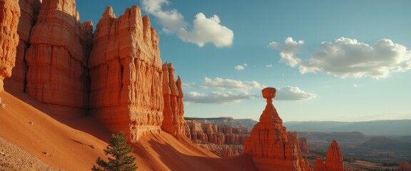 Aufkleber - Majestic rock formations in Bryce Canyon National Park