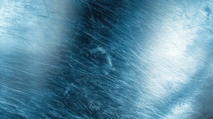 Fototapete - Abstract Blue Textured Background with Light Effects