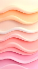 Leinwandbilder - Abstract Pastel Wave Texture Background