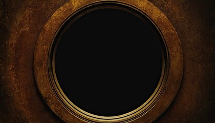 Poster - Gradient black background with golden textures
1