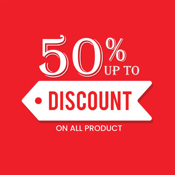 50% descent icon vector design illustrations 