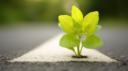 Poster - Growth minimal path icon concept demonstrating one clean line to expansion and efficiency in business strategies