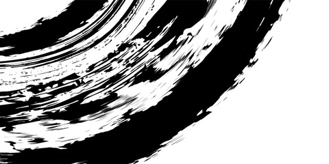 Wall Mural - Brush strokes templates, vector grunge paintbrush eps10.