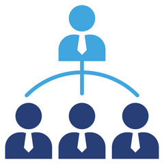 Poster - Relation Two Color Icon
