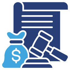 Poster - Bail Two Color Icon