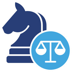Poster - Strategy Two Color Icon