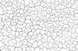© vldcon - Broken cracked surface. Vector illustration. Monochrome background of coarse soil.