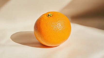Fototapete - Surreal Glowing Orange with Iridescent Texture