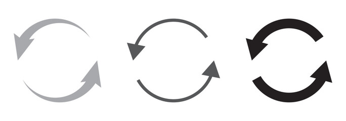 Fototapete - Refresh icon vector. Reload sign and symbol. Update icon.