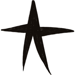 Wall Mural - Star Sparkle Doodle