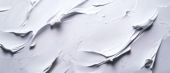 Aufkleber - Abstract white paint texture