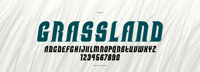 Aufkleber - Modern luxury vector font, italic elegant display typeface in classic style best for logo and emblem creation, fashion typography classy and exclusive style, for titles and slogans.