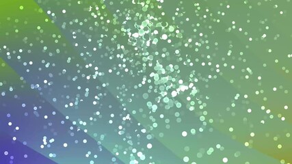 Aufkleber - Abstract background design, featuring a blend of soft green and blue colors that gradually transition into each other.  A multitude of small, light-colored elements are dispersed throughout 