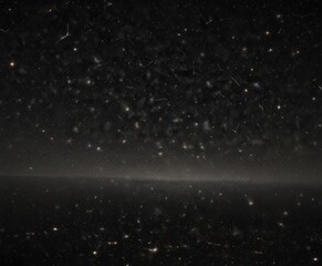 Wall Mural - millions of stars glitter on a velvet black night , dark, twinkle