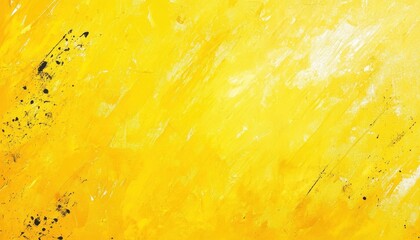Poster - Bright Yellow Abstract Texture Background