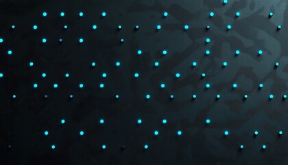 Aufkleber - Dark Blue Glowing Squares on a Rough Texture Background