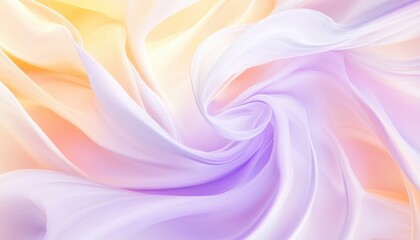 Leinwandbilder - Pastel Fabric Texture Swirl Background