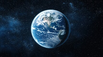 Wall Mural - earth from space, high-resolution view