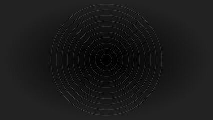 Fototapete - Abstract black and white art with swirling lines creates a textured, 3D motion design