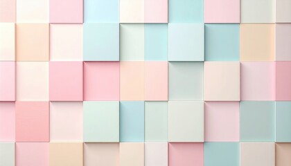 Poster - Colorful geometric pattern abstract art wall decor modern interior close-up view aesthetic design for home spaces