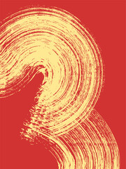 Wall Mural - abstract background. ink brush strokes, pattern, poster, cover.