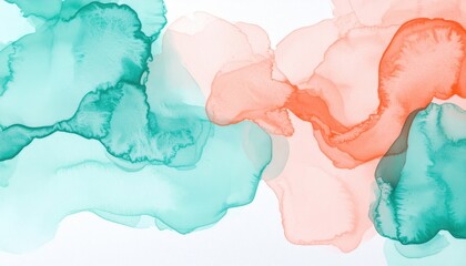 Poster - Fluid abstract art creation digital studio graphic design vibrant colors elevated view contemporary aesthetic
