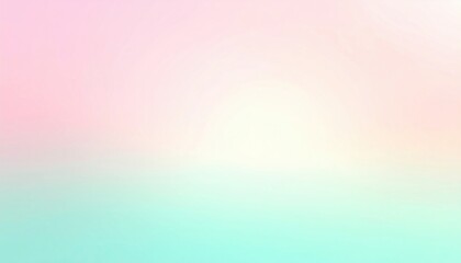 Poster - Soft pastel gradient background design abstract visual art digital graphic calm atmosphere aesthetic view creative concepts