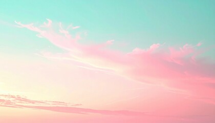 Poster - Serene sunset sky transformation nature photography tranquil aerial dreamlike atmosphere