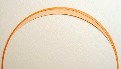 Poster - Artistic curved line element minimalist interior digital graphic modern space abstract view design concept for visual impact