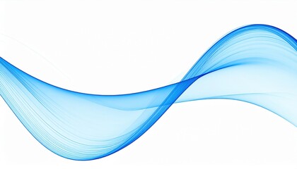 Poster - Dynamic blue wave motion abstract design digital graphics creative space aerial perspective visual concept