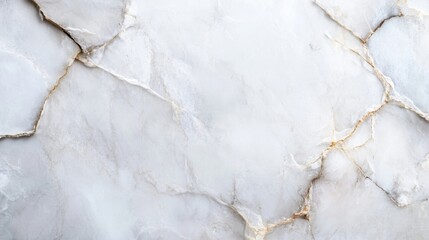 Aufkleber - Detailed image of white onyx stone with natural cracks and gold veining, showcasing its elegant texture and unique pattern, ideal for design projects. : Generative AI