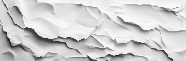 Poster - Abstract Grayscale Textured Surface with Layered Irregular Shapes