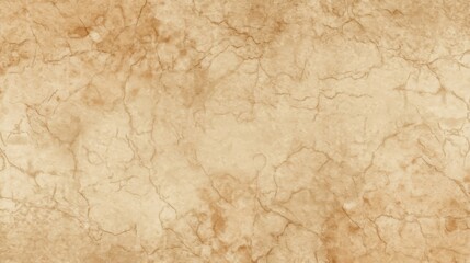 Poster - Aged parchment texture with subtle beige and brown tones, showing a natural, cracked surface with intricate veining patterns ideal for vintage designs. : Generative AI