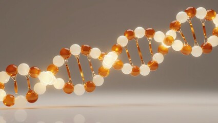 Leinwandbilder - A detailed 3D visualization showcasing the molecular structure of retinol, perfect for educational and scientific purposes.