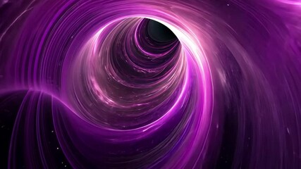 Poster - Exploring the depths of a purple wormhole through seamless design in a cosmic environment, 4th dimension wormhole purple 3d, seamless