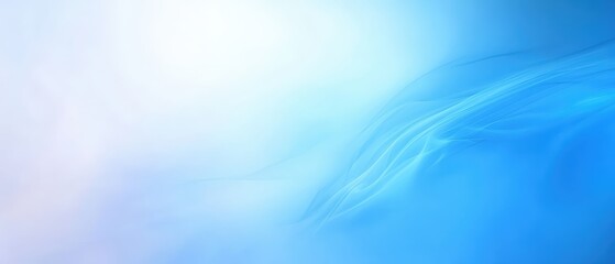 Aufkleber - Abstract blue swirl background with flowing light patterns creating a smooth calming and modern digital design perfect for technology and creativity themes
