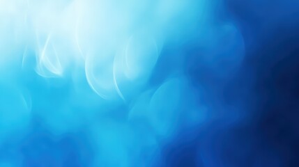 Aufkleber - Abstract blue smoke background with swirling vapor and light effects creating a mysterious and dynamic atmosphere suitable for design and artistic projects