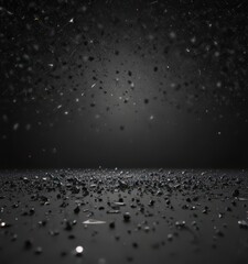 Wall Mural - infinite black canvas scattered with diamond-like stars , astronomical, dark matter, sky